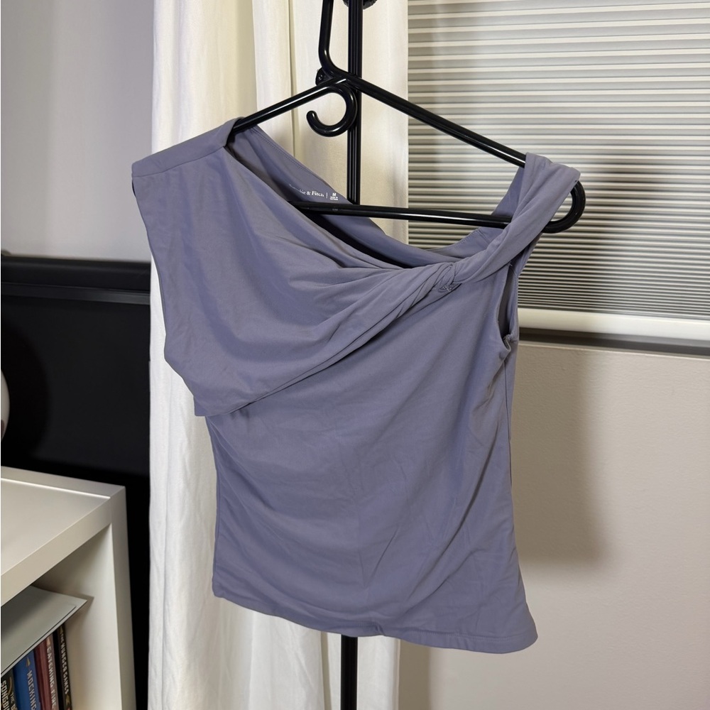Abercrombie & Fitch Purple Women's Blouse